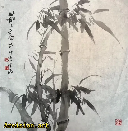 Бамбук китайская живопись
