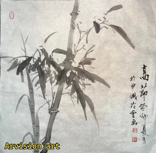 Бамбуковые чернила китайской живописи произведения