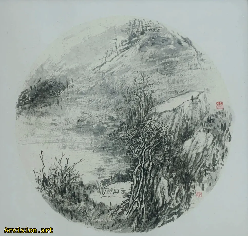Гора в китайской живописи