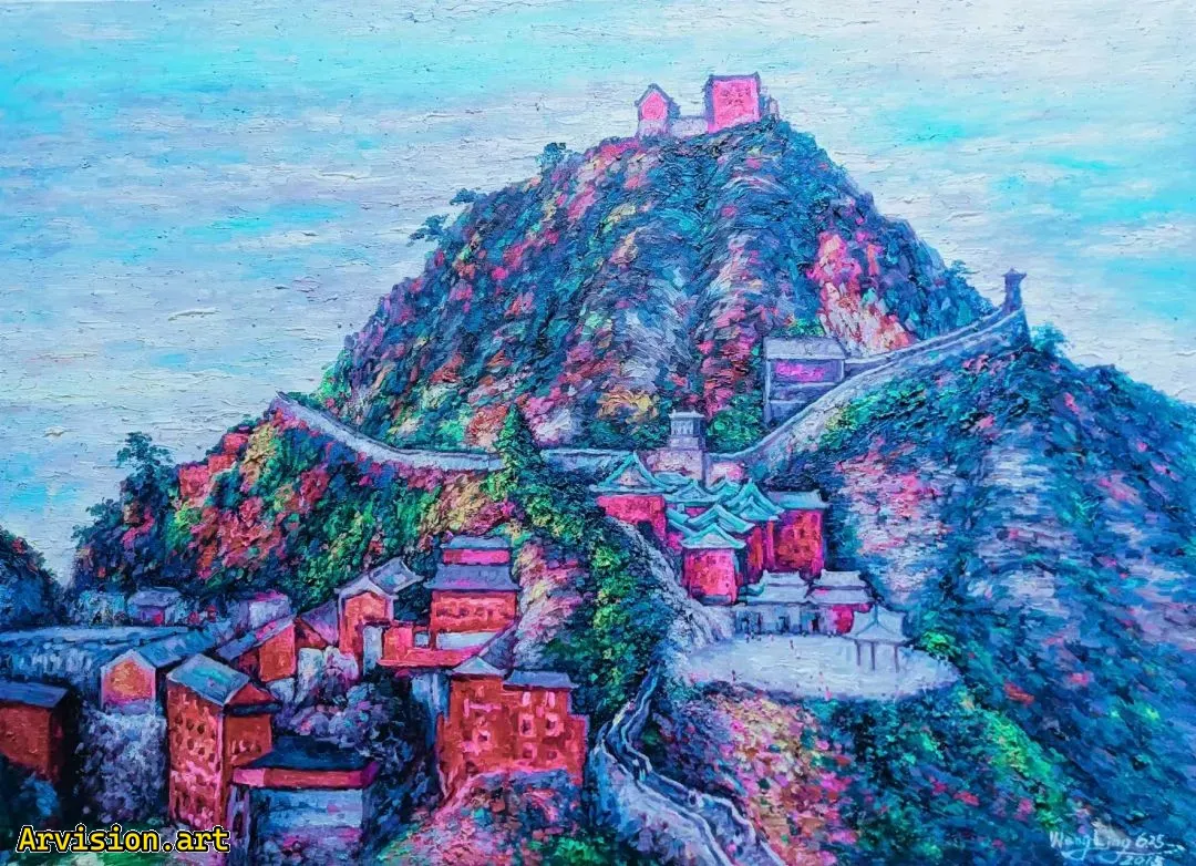 Ван Линь нарисовал мечту о горах Цзиньлань